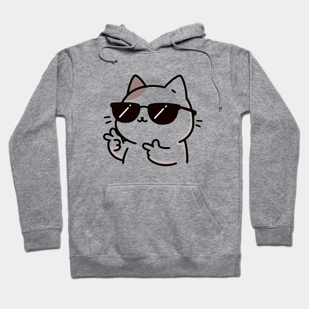 Cool cats Hoodie by NeneTees